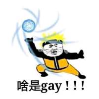 鸣人举着螺旋丸：啥是gay！！！