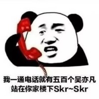 我一通电话就有五百个吴亦凡站在你家楼下skr