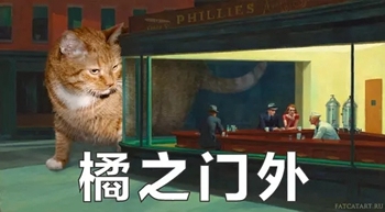 橘猫名画表情包17