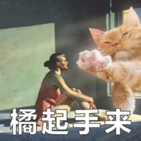 橘猫名画表情包15