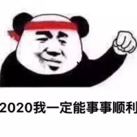 熊猫头-2020我一定能事事顺利