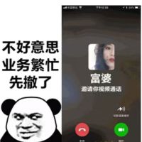 熊猫头（与富婆微信语音通话中）：业务繁忙，先撤了