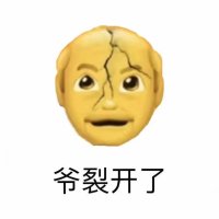 emoji表情_爷裂开了