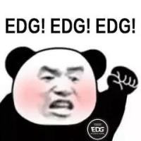 熊猫头挥着拳头：EDG_EDG_EDG_S11冠军