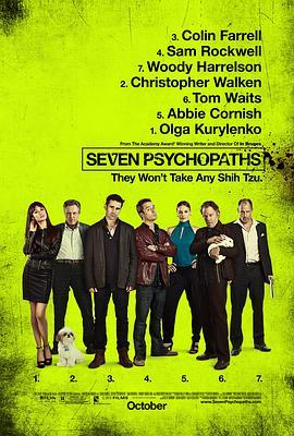 七个神经病 Seven Psychopaths (2012) - 毒蛇电影