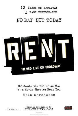 吉屋出租：百老汇剧场版 Rent: Filmed Live on Broadway (2008) - 毒蛇电影