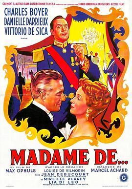 伯爵夫人的耳环 Madame de... (1953) - 毒蛇电影