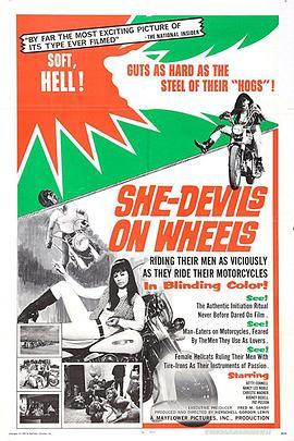 摩托魔女 She-Devils on Wheels (1968) - 毒蛇电影